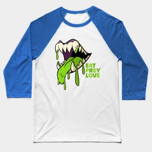 Eat Prey Love Lime Baseball T-Shirt